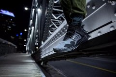 NikeLab Air Presto Mid 中幫百搭機能拉鏈慢跑鞋“黑白灰”AH7832-001