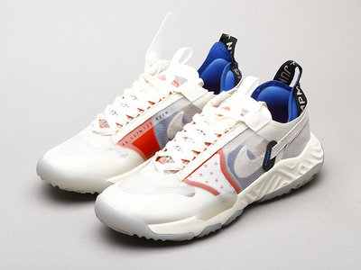 Nike Air Jordan Delta 透明 白藍紅 休閒運動慢跑鞋 男女鞋 CW0783-100