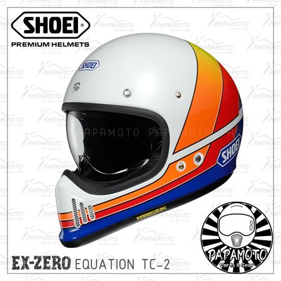 【趴趴騎士】SHOEI EX-ZERO EQUATION TC-2 山車帽 復古越野安全帽