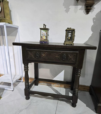 （二手）-古董家具英國回流方桌 擺件 老物件 古玩【中華拍賣行】365