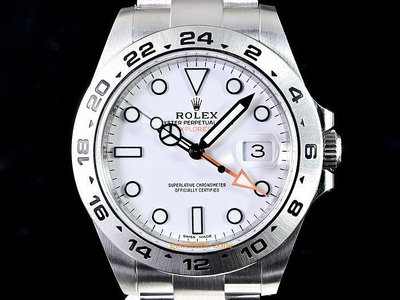 [好時計] Rolex 勞力士 216570 白面 Explorer II 探險家 停產款 42mm LRK232( 226570 16570)