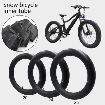 2 件雪地自行車內胎 202426x4.0 適用於胖自行車電動自行車