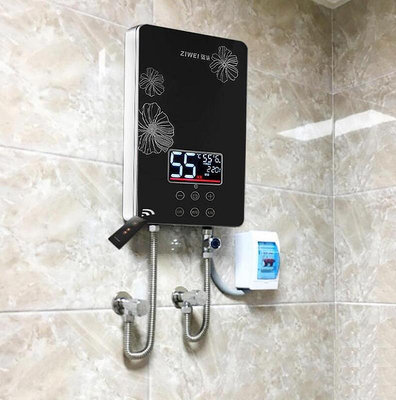 現貨  即熱式電熱水器電家用恒溫小型淋浴洗澡快速直熱衛生間免儲水