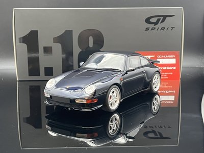 【MASH】現貨瘋狂價 GT Spirit 1/18 Porsche 911 RS 993 blue GT314
