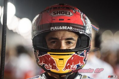 [Formula GP]PULL&amp;BEAR Marc Marquez 安全帽鏡片貼車貼貼紙GIVES YOU WINGS