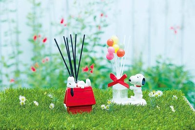 ♡fens house♡日本進口 snoopy 史努比 紅屋 氣球 擴香 芳香劑 兩款分售