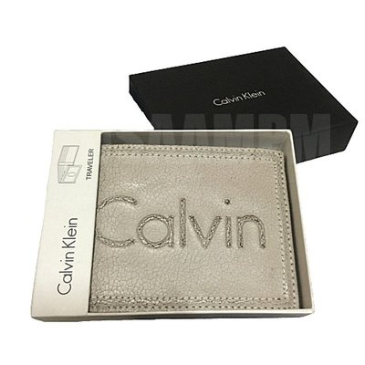 美國AMPM Calvin Klein 凱文克萊 CK 男士 錢包 短夾 真皮錢夾皮夾 超值特價優惠出清 台灣現貨