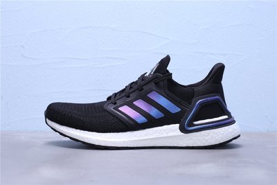 Adidas Ultra Boost 20 黑紫 變色 太空 休閒運動慢跑鞋 男女鞋 EG0692