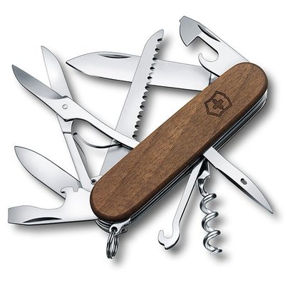 【angel 精品館 】瑞士維氏VICTORINOX Spartan Wood胡桃木13用瑞士刀1.3711.63