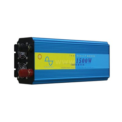 功率逆變器車載電源轉換器通用純正弦波 DC 12V 至 110V AC, 1500W-新款221015