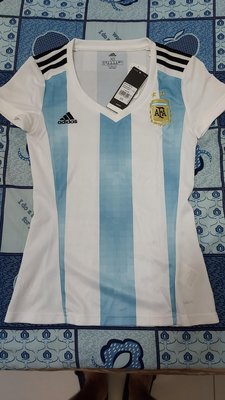 ADIDAS 世足賽球衣 阿根廷 淺藍 XS