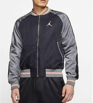 Nike耐克棉衣男裝2023春季喬丹AJ飛行服夾克棉服外套棒球服 2291