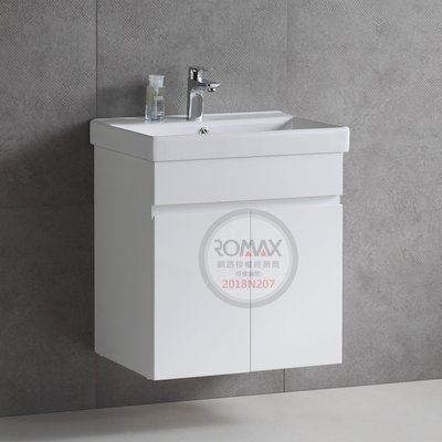 《振勝網》ROMAX 羅曼史 衛浴 TW1-60 / RD11 60cm 防水發泡板 浴櫃+臉盆 臉盆鋼烤浴櫃組