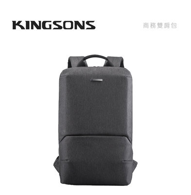 光華商場。包你個頭【Kingsons】台灣現貨 15.6吋 筆電包 後背包 輕薄 USB充電孔 防潑水 KS3215W