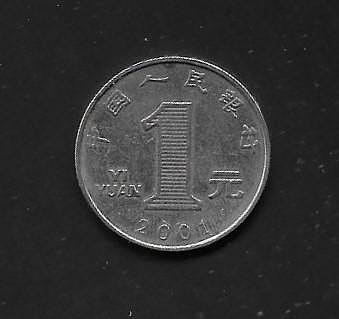 【萬龍】中國2001年人民幣1元硬幣