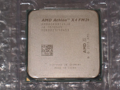 售:AMD ATHLON X4 860K 3.7G   FM2+  4核心CPU   (良品)(無內顯)