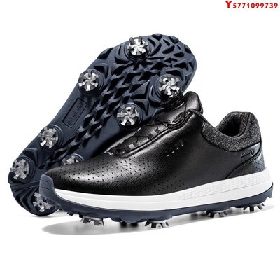 專業8釘高爾夫球鞋經典簡約時尚高爾夫球鞋大碼39-47高爾夫訓練鞋Y9739