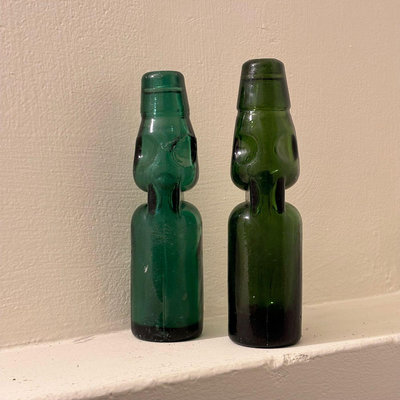 早期彈珠汽水玻璃瓶(合售)