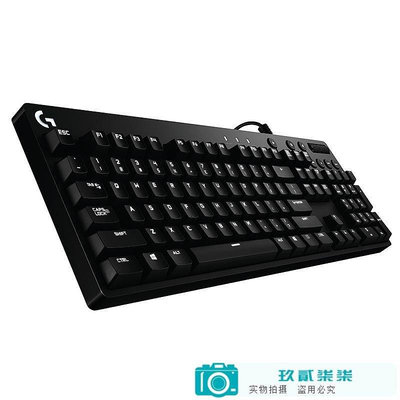 【精選好物】羅技G610游戲機械鍵盤有線104背光cherry櫻桃青軸紅軸USB電腦有線