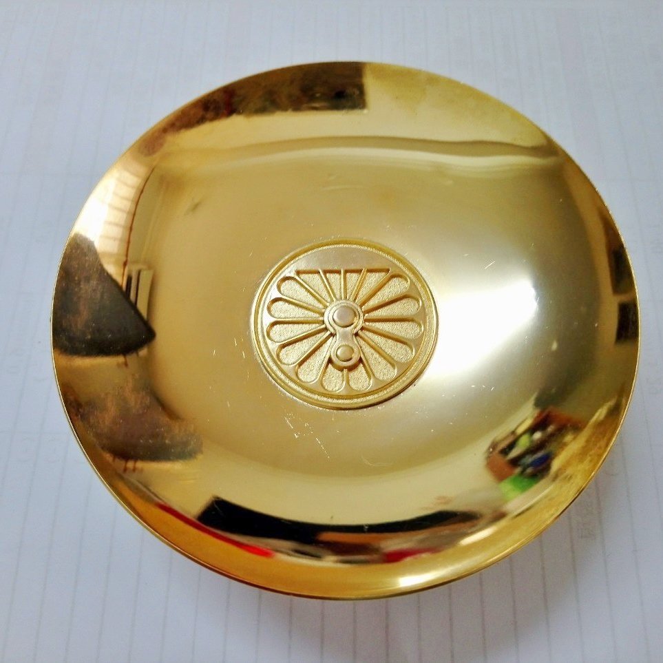 沖田屋和裝本鋪】日本神道系列-(24kgp)神社用金杯(神具、酒盞、碟子) | Yahoo奇摩拍賣