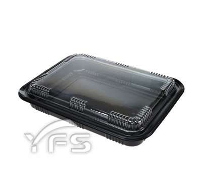 KZ-530餐盒(PS底/OPS蓋)(1150ml) (免洗便當盒/外帶餐盒/小菜/滷味/塑膠餐盒)