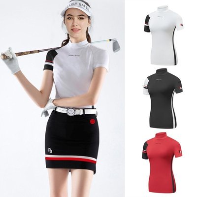 100原廠％Titleist高爾夫 golf服裝女裝衣服夏短袖t恤運動速干透氣戶外golf上衣服球服