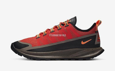 Nike ACG Air Nasu GORE-TEX 黑紅橙 經典休閒運動慢跑鞋CV1779-600男鞋公司級