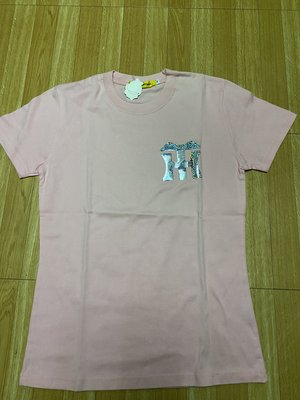 日本阪神虎圖案—T恤—M—粉紅色