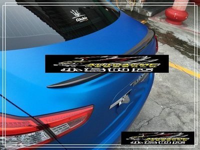 【小鳥的店】瑪莎拉蒂 Ghibli Q4 2016-18 卡夢 碳纖 SPORT 小鴨尾 尾翼 MASERATI