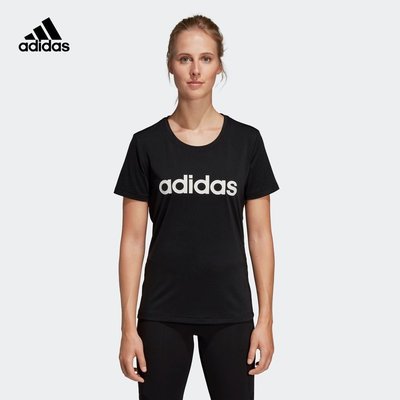 【熱賣下殺】Adidas愛迪達官網 女裝訓練運動短袖T恤DS8724