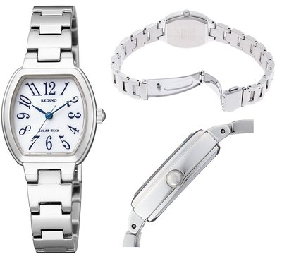日本正版 CITIZEN 星辰 REGUNO KP1-110-91 女錶 手錶 太陽能充電 日本代購