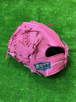 棒球世界ZETT SPECIAL ORDER 訂製款棒球手套特價內野投手12吋粉紅色反手用