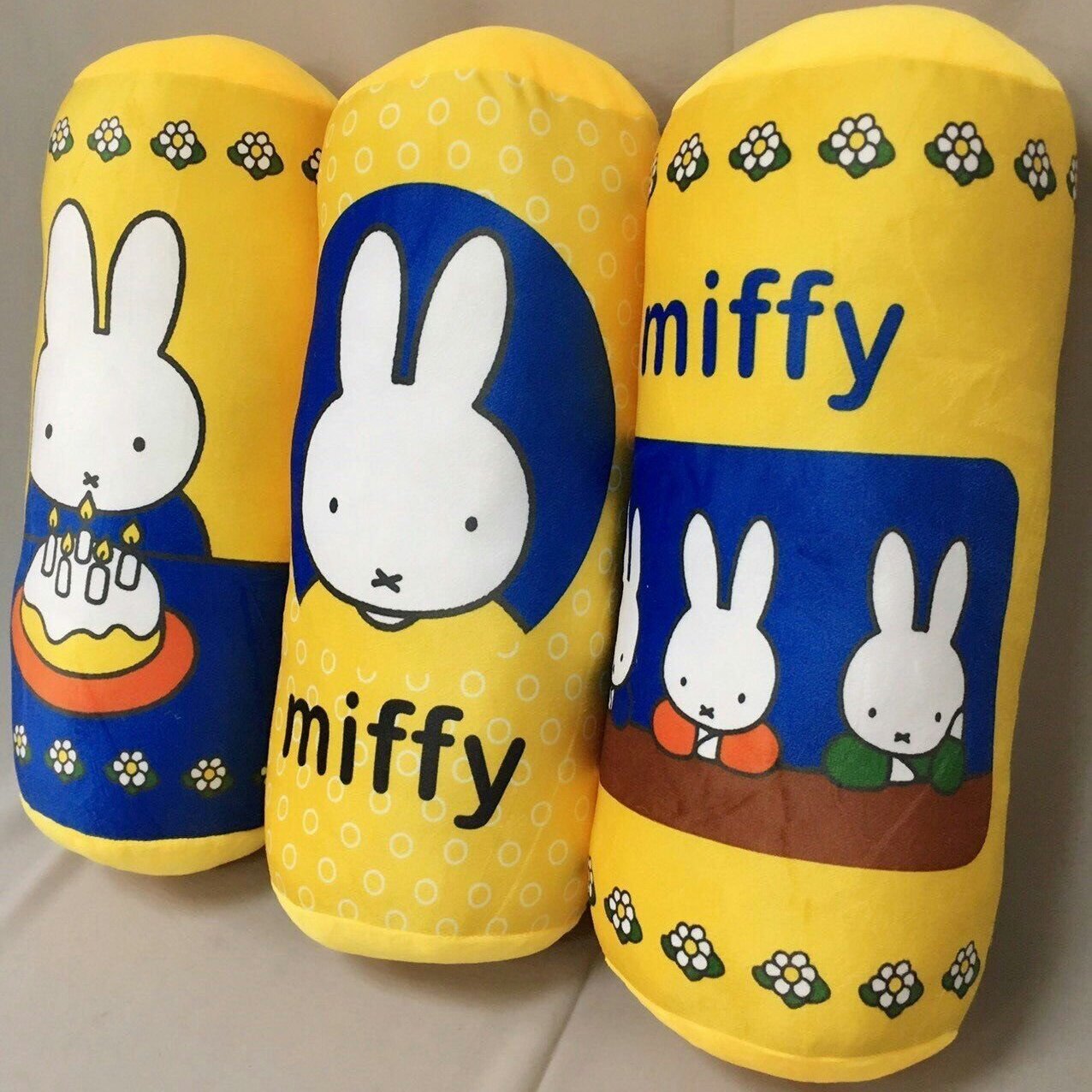 米飛兔miffy 12吋圓柱枕圓枕抱枕米菲 Yahoo奇摩拍賣