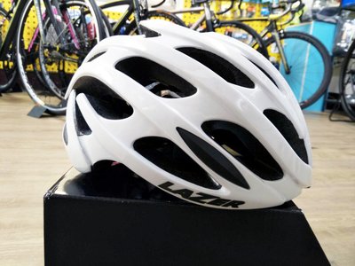 ~騎車趣~全新比利時 LAZER BLADE AF 亞洲版自行車 安全帽 公路車安全帽 頭盔 白色