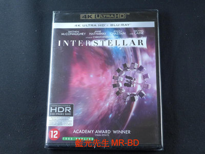 [藍光先生4K] 星際效應 UHD+BD 三碟限定版 Interstellar