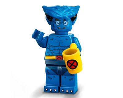 現貨 樂高 LEGO 71039  Marvel 第2代 人偶包 10 號 X戰警 野獸 漢克 全新僅拆盒確認 公司貨