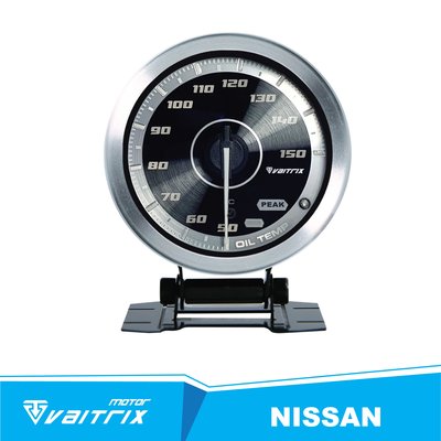 【VAITRIX】PRECISION GEN2鍍膜賽車油溫儀錶 °C / °F適用於 NISSAN