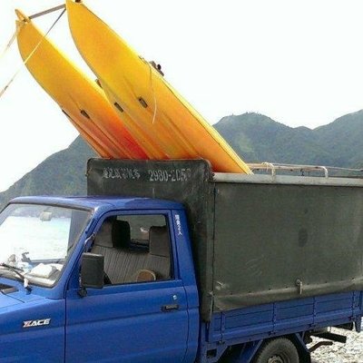 【邑鑫】動力雙體獨木舟～15P馬力船外機