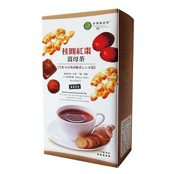 台灣綠源寶-桂圓紅棗薑母茶500g(塊)/盒