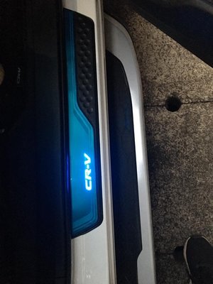 阿尼工作坊 本田 HONDA 2017 CRV5 LED燈 5代 專用迎賓踏板（前2片）出清