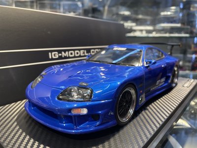 吉華@ 1/18 Ignition IG2488 TOP SECRET GT300 Supra (JZA80) Blue