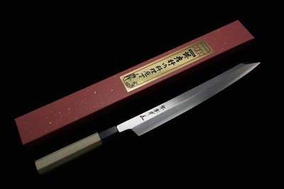 💖 堺孝行 💖【銀三鋼 劍形柳刃 30cm 】日本製  廚房刀具 八煌刃物