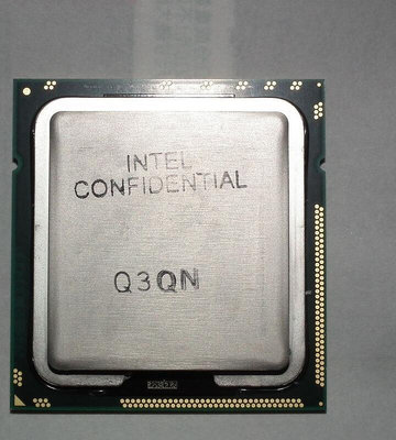 X58 ES六核心CPU Q3QN 2.66GGHZ 工程版 LGA1366 CPU INTEL XEON不顯X5650
