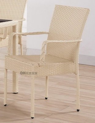 【DH】貨號G437-4《達康》藤製休閒椅/餐椅/戶外椅˙質感一流˙簡約設計˙主要地區免運