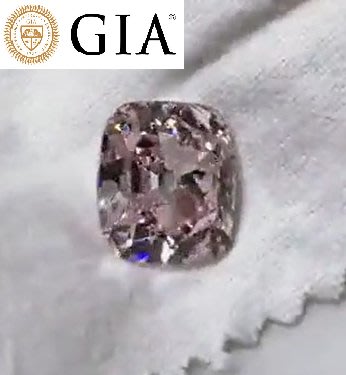 【台北周先生】超大顆!! 天然Fancy粉色鑽石 18.01克拉 Even分布 IF全美 璀璨耀眼 送GIA證書