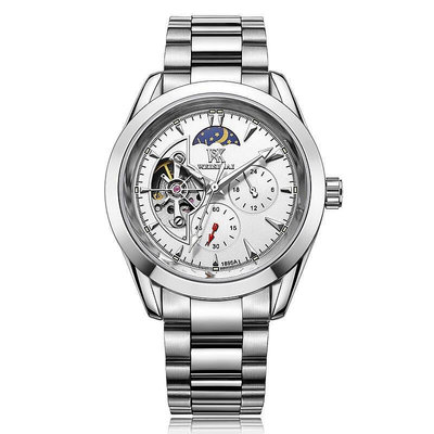 瑞士威斯凱 男士商務機械手錶防辰陀飛輪全自動機械B2