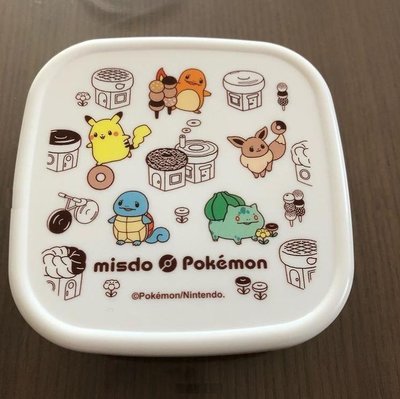 ::: i-MelOn in JP :::【現貨】日本Mister Donut x 寶可夢Pokemon塑膠保鮮盒便當盒