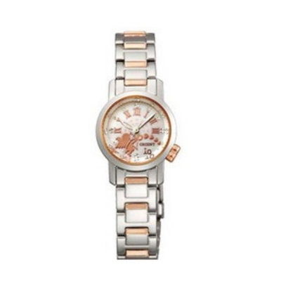 「官方授權」ORIENT東方錶 女 玫瑰金雙色 石英腕錶 (WI0191UB) 21.5mm