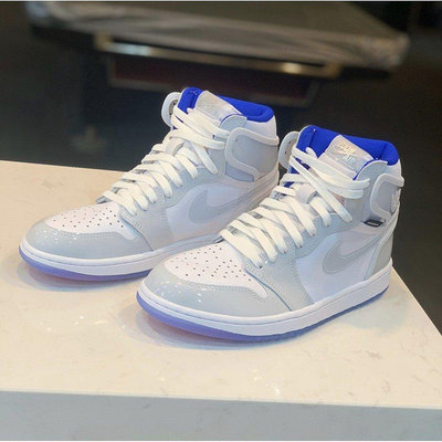 爆款 Air Jordan 1 Zoom 白藍 “小Dior” 籃球 運動 休閒 CK6637-104潮鞋