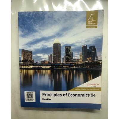 經濟學 原文書 課本 經濟課本 二手書 principle of economics 8e
